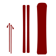 Skis and stuff Skis and stuff